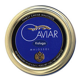 Fresh River Kaluga Caviar in Tin
