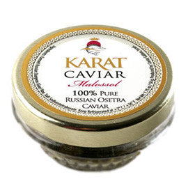 Russian Osetra Karat Caviar - Gold Crystal Jar