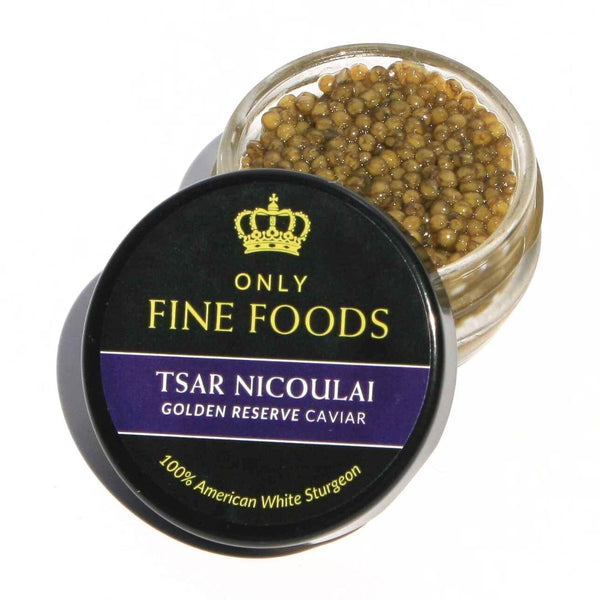 Tsar Nicoulai Golden Reserve Caviar