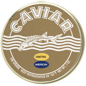 White Sturgeon Osetra Caviar  