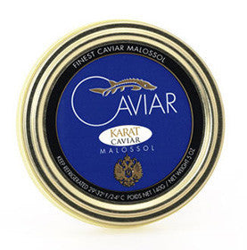 Russian Osetra Karat Caviar - Black Tin